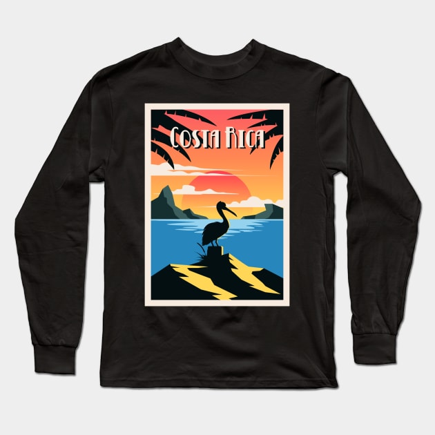 Costa Rica vacay trip Long Sleeve T-Shirt by NeedsFulfilled